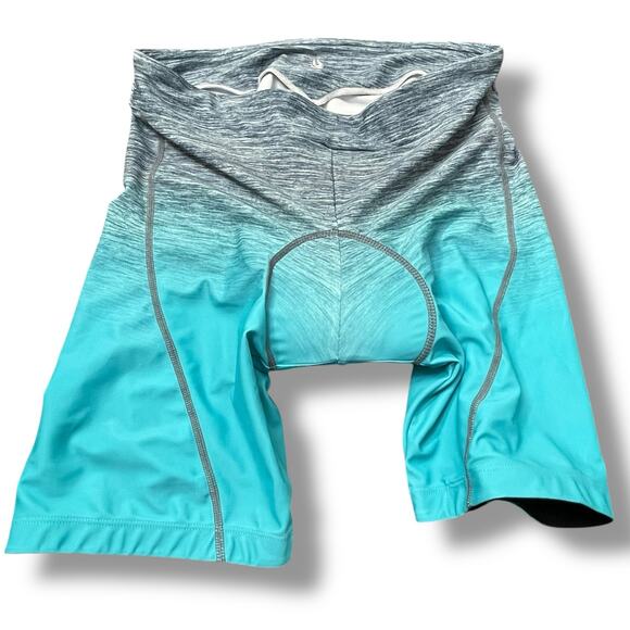 Beroy Mens 2XL Mountain Bike Shorts Blue Padded Liner Tech Cycling Bicycle Gear - Picture 2 of 11